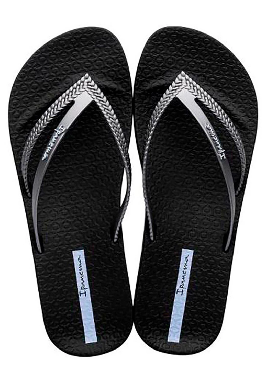 Ipanema Bossa Soft - Chanclas De Dedo - Black/Silver 4 Ipanema Bossa Soft - Chanclas De Dedo - Black/Silver - Imagen 2