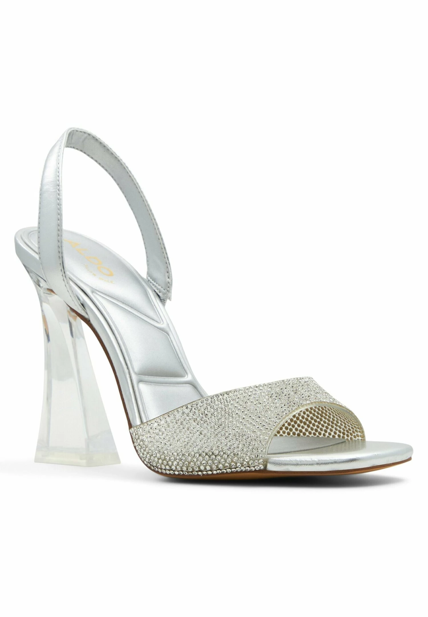 Aldo Sling Back Gienna - Sandalias De Tacón - Silver 4 Aldo Sling Back Gienna - Sandalias De Tacón - Silver - Imagen 2