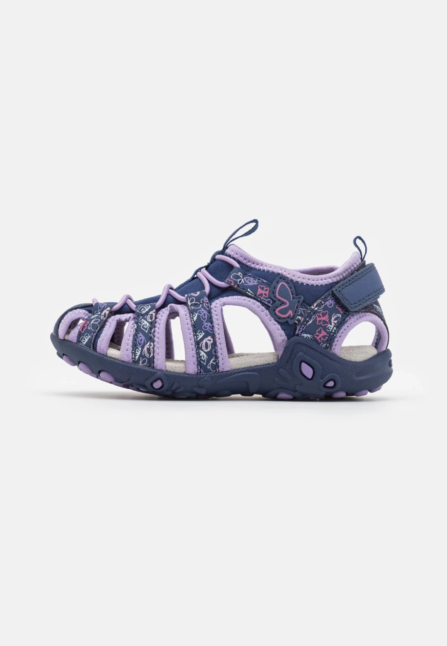 Geox Whinberry- Sandalias De Senderismo - Navy/Dark Lilac 3 Geox Whinberry- Sandalias De Senderismo - Navy/Dark Lilac