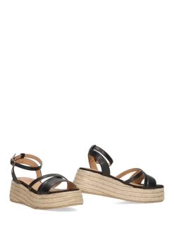 Noronha - Sandalias De Cuña - Black 10 Noronha - Sandalias De Cuña - Black -Zapato Tienda 039f1d8a9e114e94bc368b5f37704226