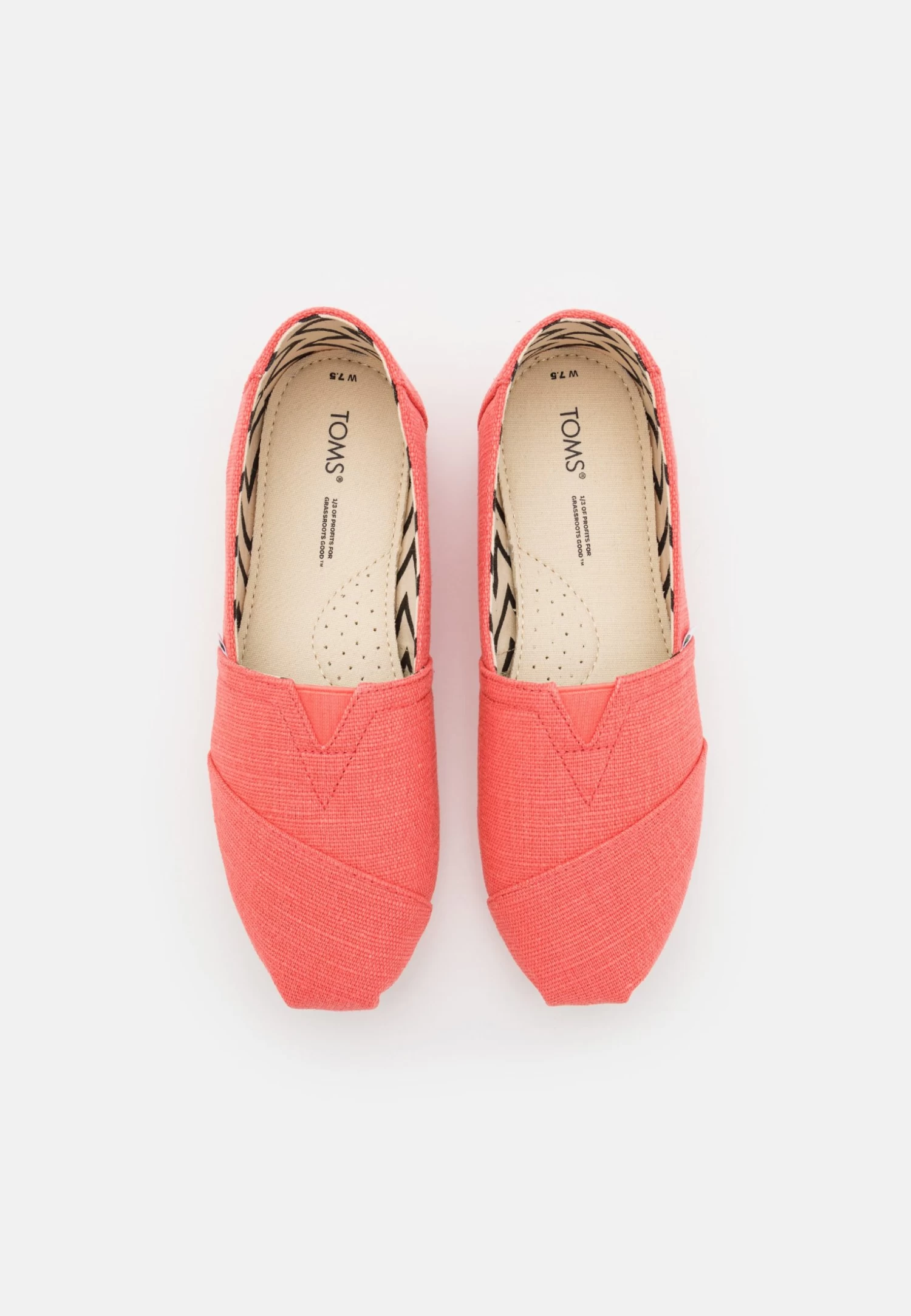 Toms Alpargata Vegan - Mocasines - Orange 8 Toms Alpargata Vegan - Mocasines - Orange - Imagen 6