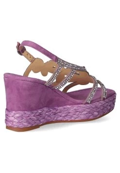 Alma En Pena Sandalias De Cuña - Violett -Zapato Tienda 08e0cb912c3c47e6b42661864459af5d
