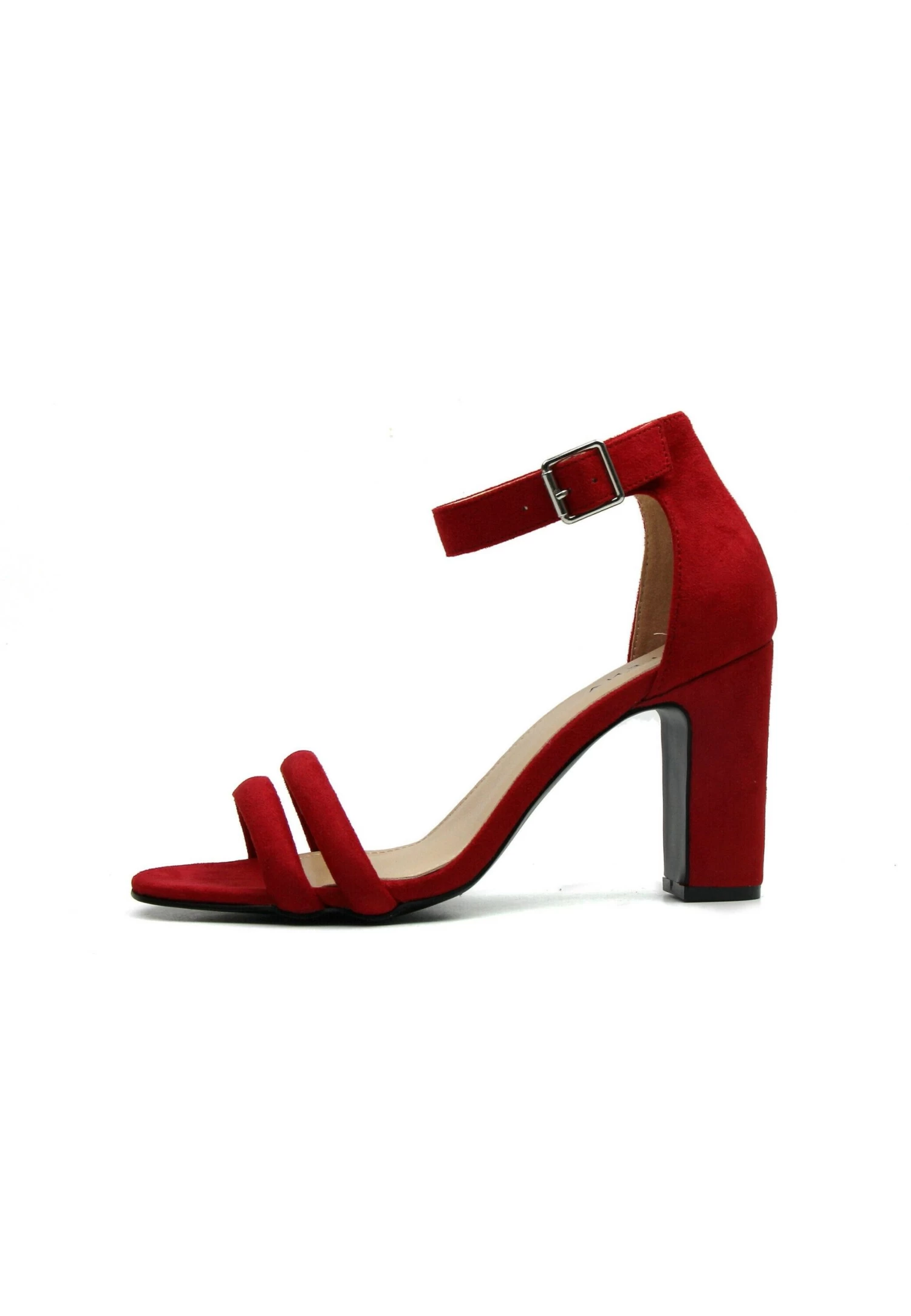 Block Heel Chelsie - Sandalias De Tacón - Red 3 Block Heel Chelsie - Sandalias De Tacón - Red