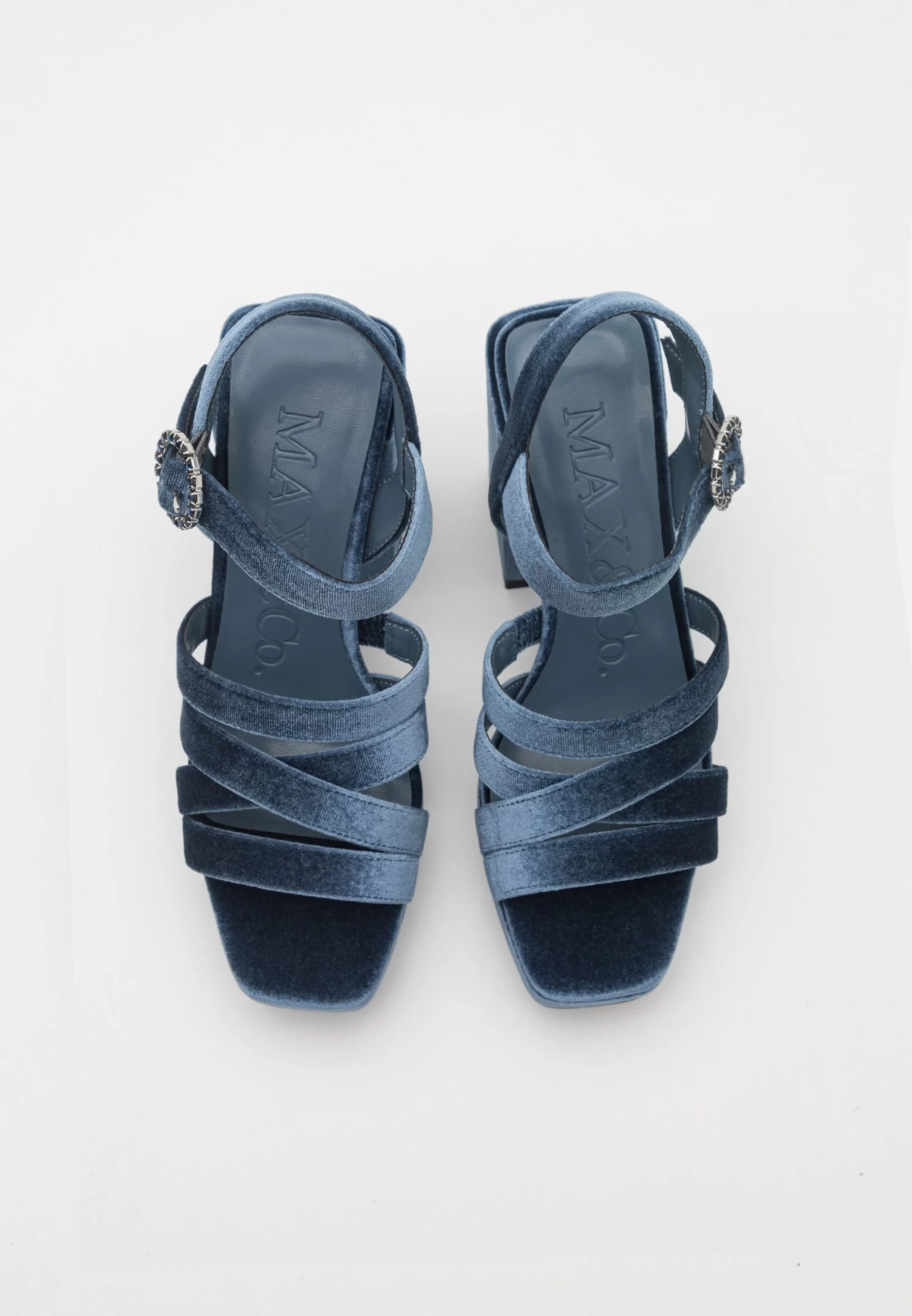 MAX & Co. Diva - Sandalias Con Plataforma - Blu Marino 6 MAX & Co. Diva - Sandalias Con Plataforma - Blu Marino - Imagen 4