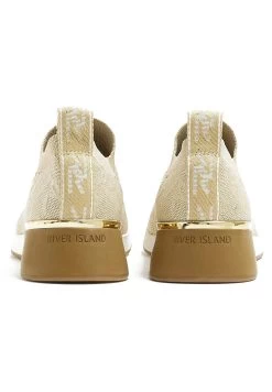 RIVER ISLAND Embossed - Zapatillas - Gold 10 RIVER ISLAND Embossed - Zapatillas - Gold -Zapato Tienda 10ef7a391c3144a4bcd75ca636746c0f