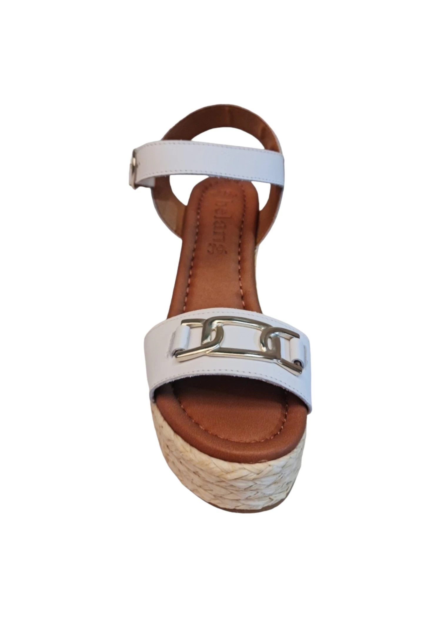 Libo - Sandalias De Cuña - Blanca 6 Libo - Sandalias De Cuña - Blanca - Imagen 4