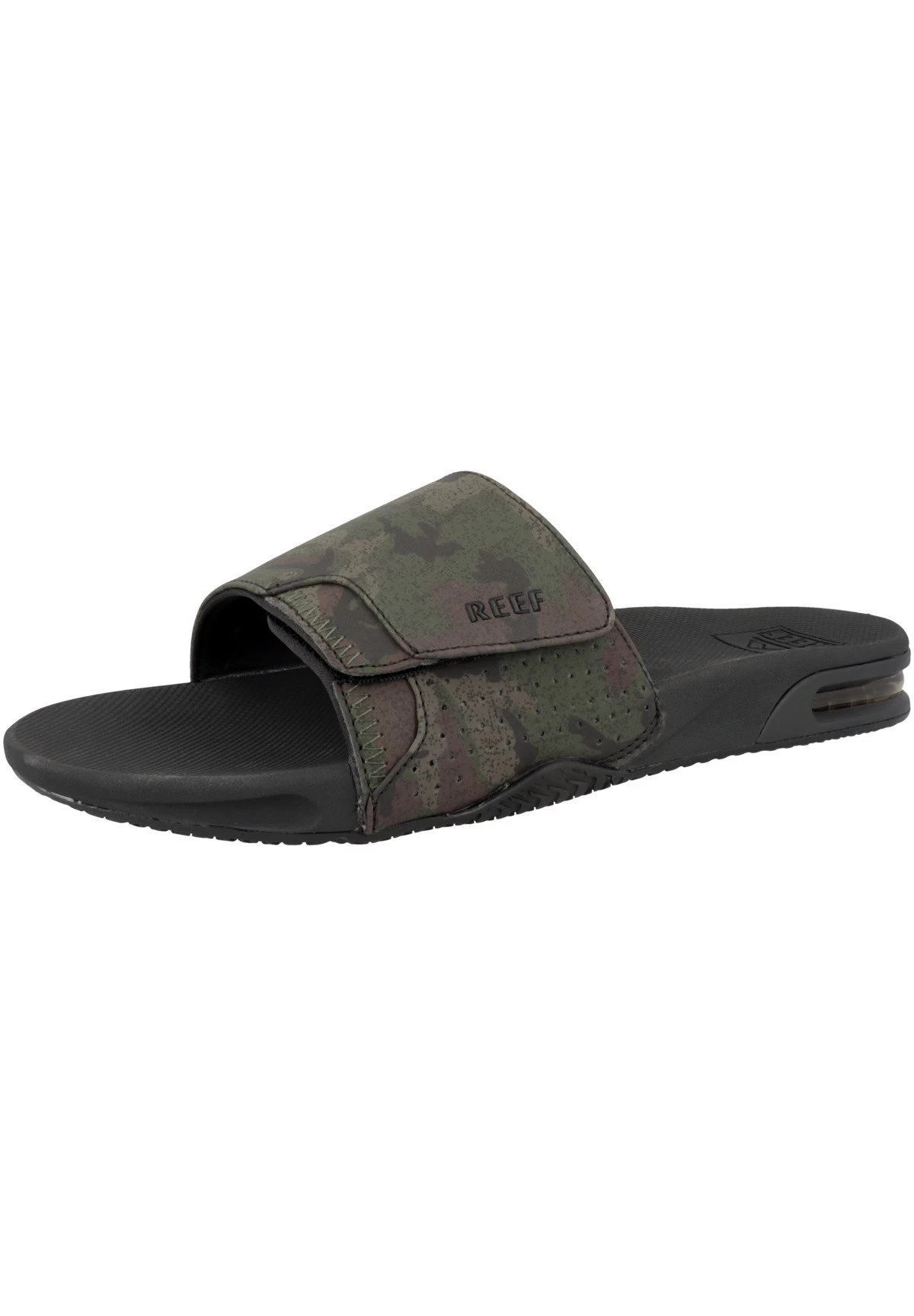 Reef Fanning Slide- Sandalias Planas - Olive-Camo 4 Reef Fanning Slide- Sandalias Planas - Olive-Camo - Imagen 2