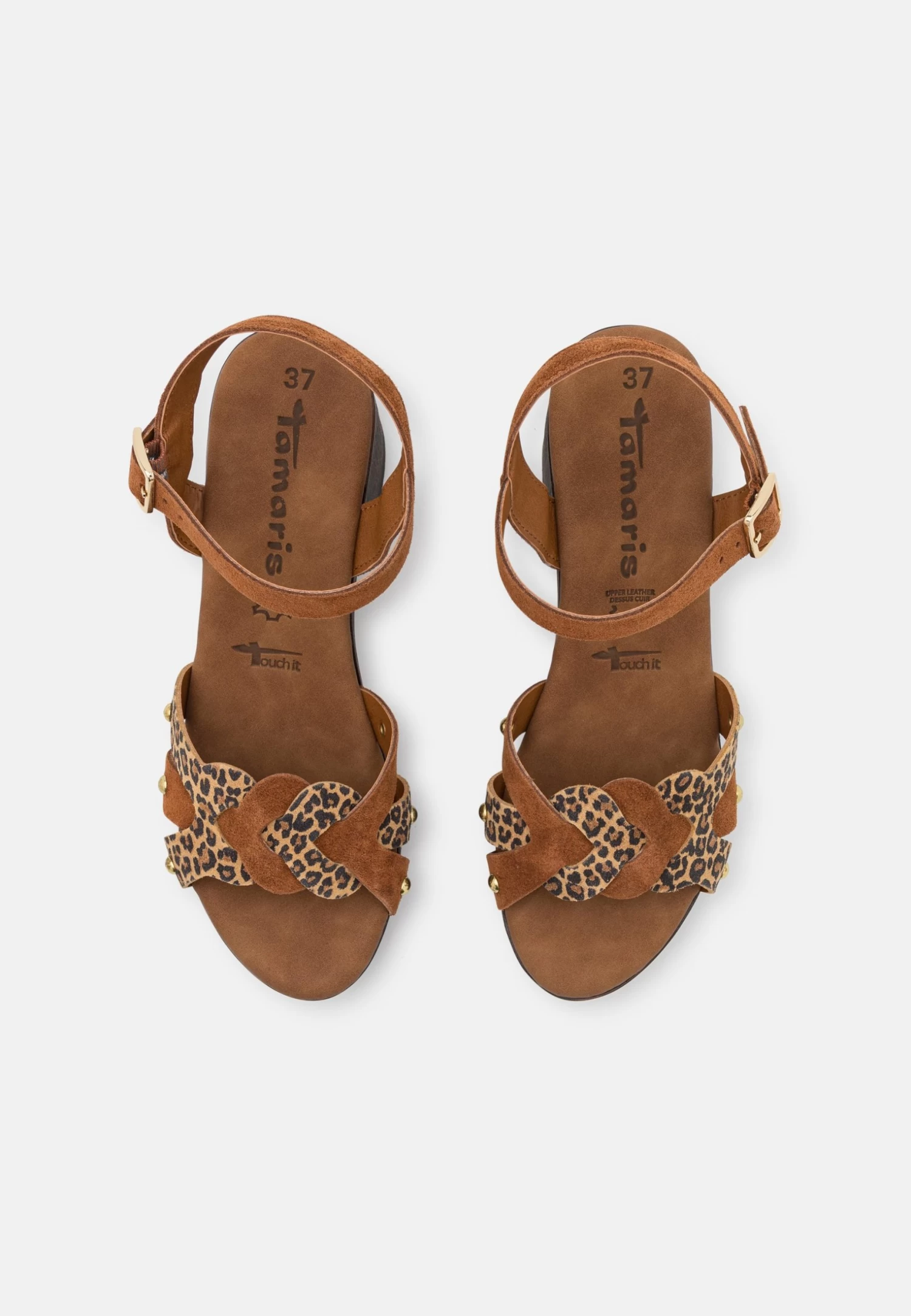 Tamaris Sandalias Con Plataforma - Beige 8 Tamaris Sandalias Con Plataforma - Beige - Imagen 6