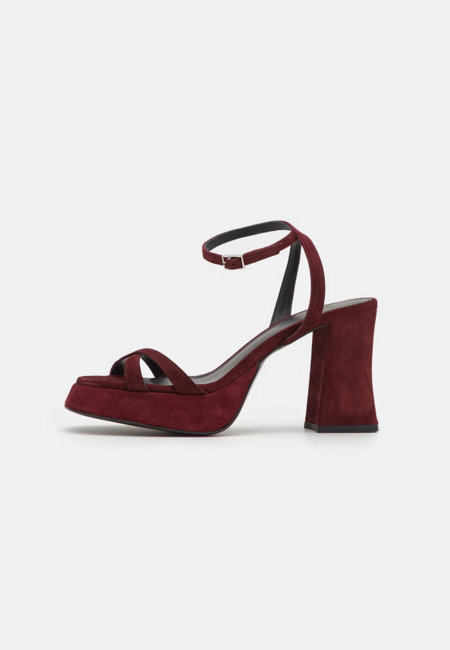 Hugo Vicky- Sandalias Con Plataforma - Dark Red 4 Hugo Vicky- Sandalias Con Plataforma - Dark Red - Imagen 2