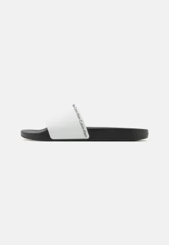 Calvin Klein Pool Slide- Chanclas De Baño - Bright White