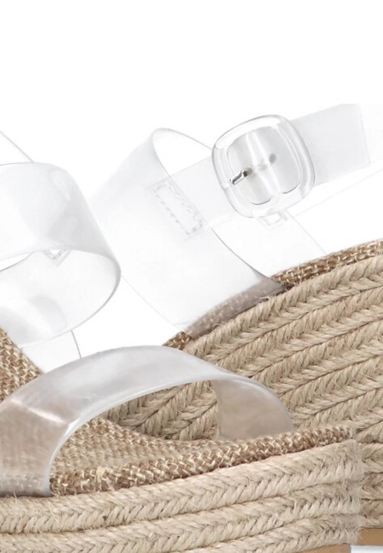 Melide - Sandalias De Cuña - Beige 7 Melide - Sandalias De Cuña - Beige - Imagen 5