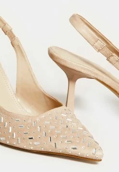 Diamante Heel Court- Zapatos Altos - Light Beige 10 Diamante Heel Court- Zapatos Altos - Light Beige -Zapato Tienda 1cbec88ef52143319635a7158e150853