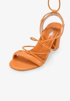 Con Cuerdas - Sandalias De Tacón - Naranja 9 Con Cuerdas - Sandalias De Tacón - Naranja -Zapato Tienda 1ebcb4a57bb04f83b0f948cc469361e1