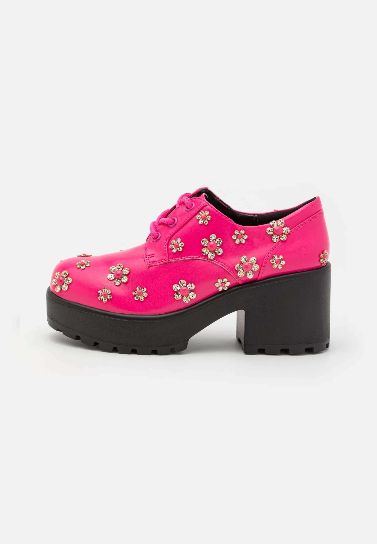 KOI FOOTWEAR A Stolen Bloom Flower Shoes - Zapatos De Salón Con Cordones - Pink 4 KOI FOOTWEAR A Stolen Bloom Flower Shoes - Zapatos De Salón Con Cordones - Pink - Imagen 2