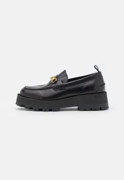 Selected Femme Slfcora Horsebit Polido Loafer - Mocasines - Black