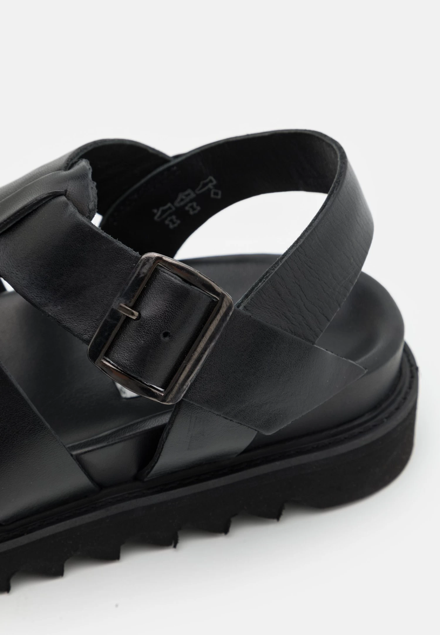 YOURTURN Leather Unisex- Sandalias - Black 8 YOURTURN Leather Unisex- Sandalias - Black - Imagen 6