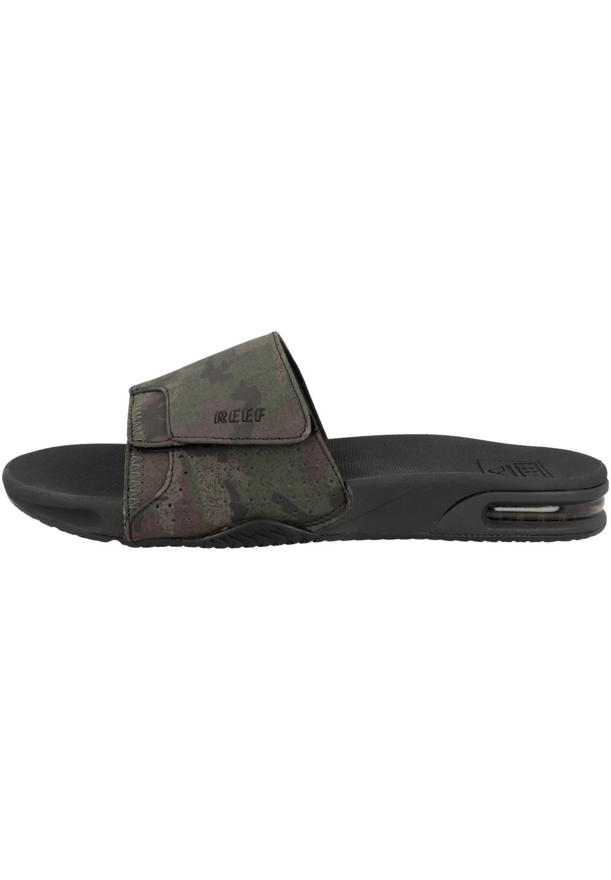 Reef Fanning Slide- Sandalias Planas - Olive-Camo 3 Reef Fanning Slide- Sandalias Planas - Olive-Camo