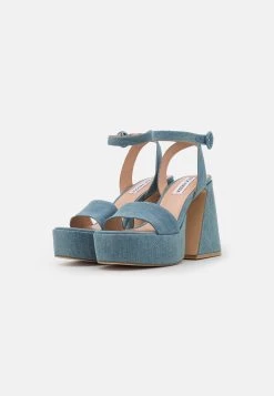 Steve Madden Paysin - Sandalias Con Plataforma - Blue Denim 10 Steve Madden Paysin - Sandalias Con Plataforma - Blue Denim -Zapato Tienda 23e32a8d6ee541f68c2233632a1397d8