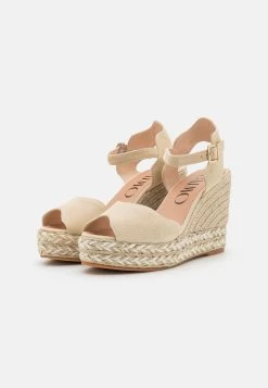 Gaimo Boby - Sandalias Con Plataforma - Ante Cream -Zapato Tienda 25da76f4b07a4148b65cb1a3778c37cd