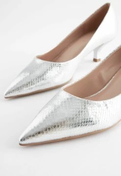 Next Forever Comfort Kitten Court Regular/Wide Fit - Tacones - Silver -Zapato Tienda 25fe3467f3fe4afc87da18be707b736e