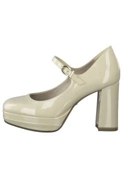 Tamaris Zapatos De Plataforma - Ivory Patent