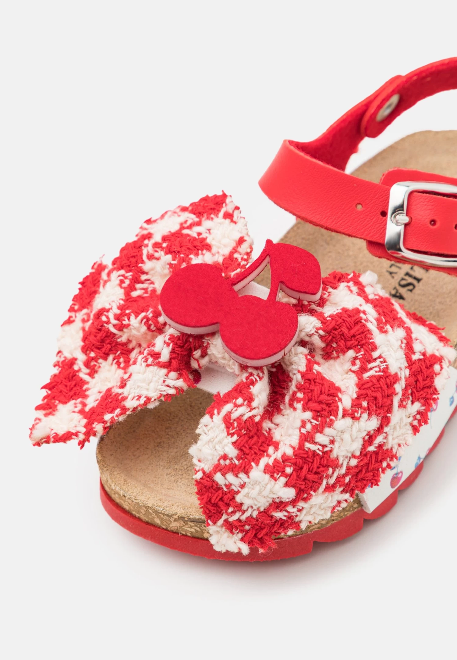 Monnalisa Con Applicazione - Sandalias Planas - Rubino 8 Monnalisa Con Applicazione - Sandalias Planas - Rubino - Imagen 6