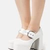 Lamoda Forget Me Platform - Zapatos Altos - White -Zapato Tienda 2ce33fb9e91f4a878087a97a7841e337
