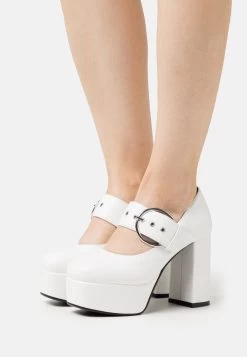 Lamoda Forget Me Platform - Zapatos Altos - White