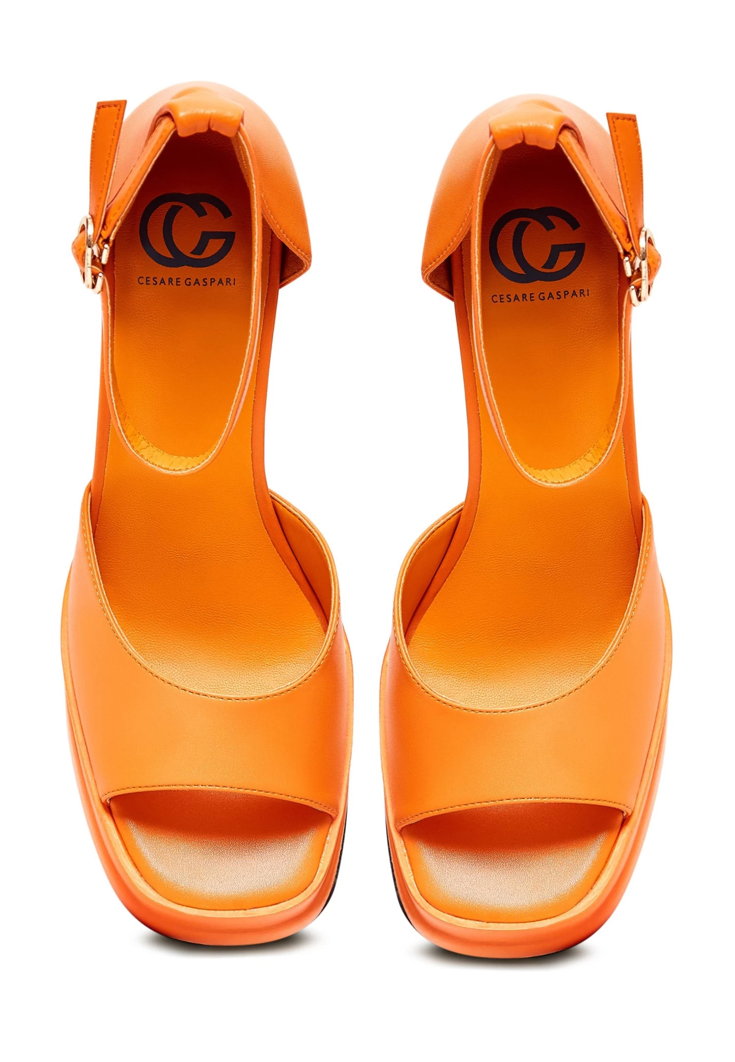 Sandalias Con Plataforma - Orange 9 Sandalias Con Plataforma - Orange - Imagen 7
