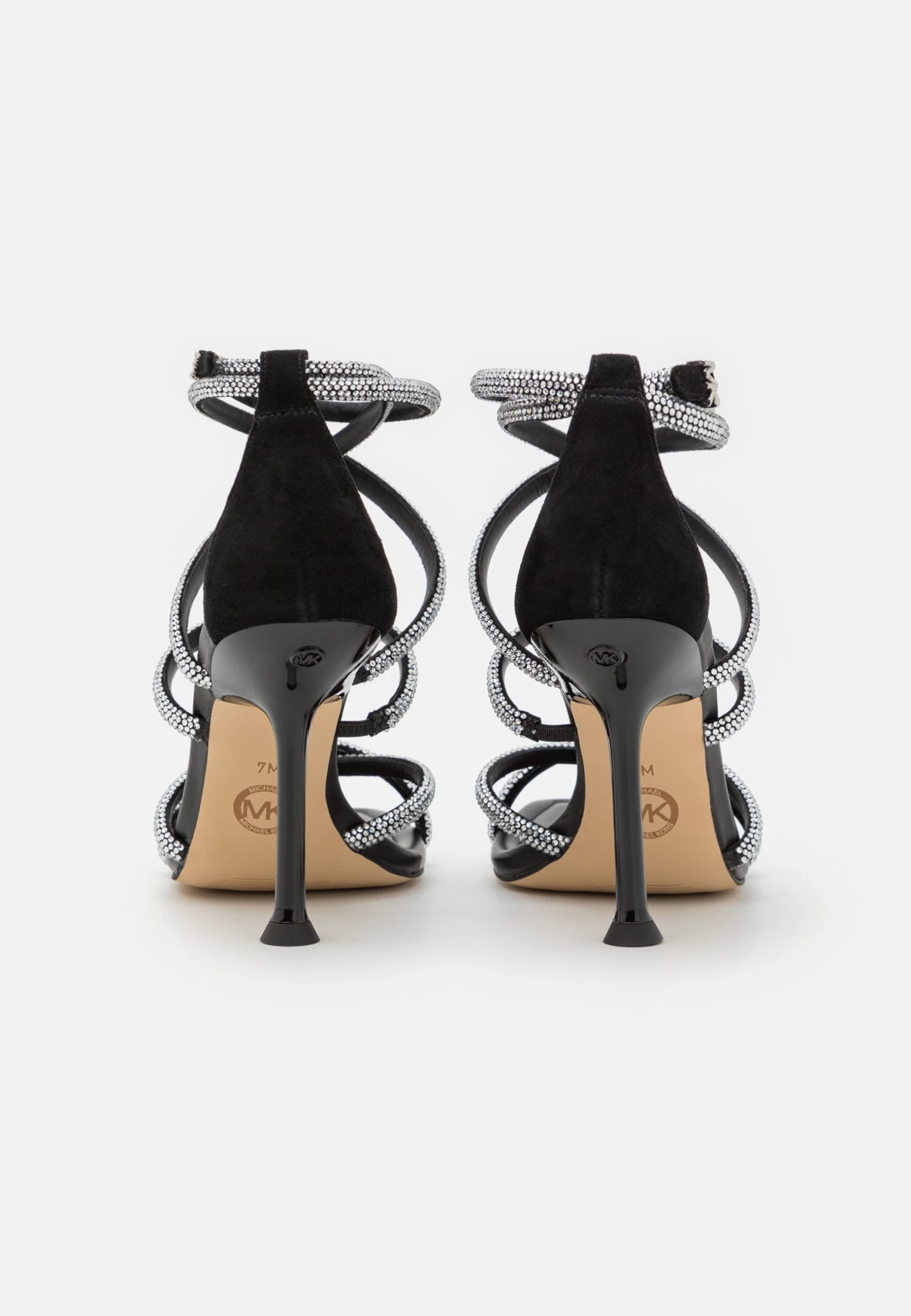 MICHAEL Michael Kors Imani Strappy- Sandalias De Tacón - Black 6 MICHAEL Michael Kors Imani Strappy- Sandalias De Tacón - Black - Imagen 4