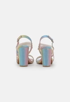 Marco Tozzi By Guido Maria Kretschmer - Sandalias De Tacón - Rainbow Metallic -Zapato Tienda 3067e55822884d6a84340b6a2ddef875