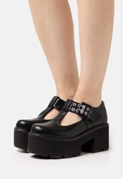 Lamoda Watch Me Chunky Platform Dolly Shoes - Zapatos Altos - Black