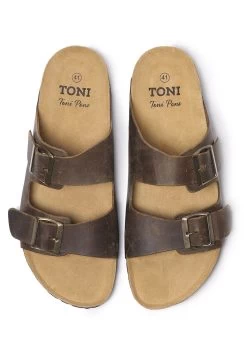 Toni Pons Ger Pe - Sandalias Planas - Khaki -Zapato Tienda 3d765ec742ac46ab9d27b22f2ac8c79b