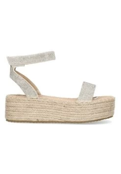 Turquoise - Sandalias Con Plataforma - Silver