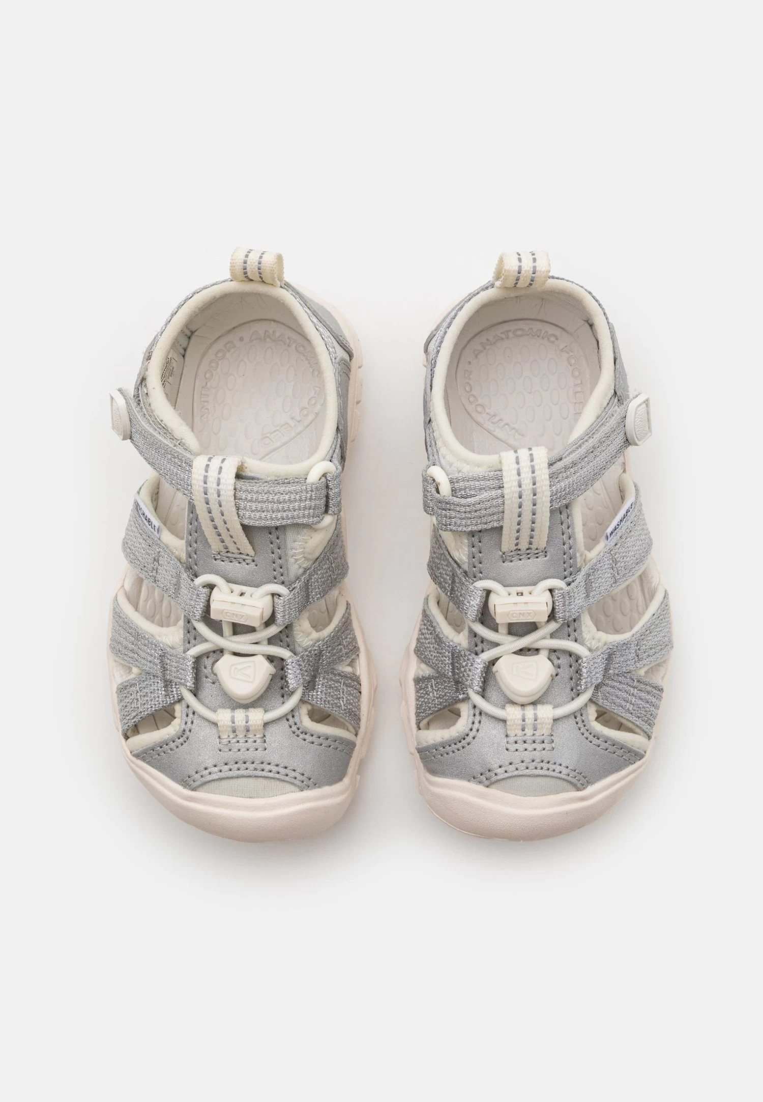 Keen Seacamp Ii Cnx Unisex - Sandalias De Senderismo - Silver/Star White 6 Keen Seacamp Ii Cnx Unisex - Sandalias De Senderismo - Silver/Star White - Imagen 4