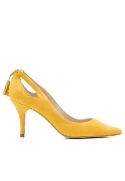Elodie Dafne - Tacones - Mustard