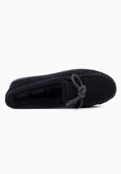 Minnetonka Sheepskin Hardsole Moc - Mocasines - Black 8 Minnetonka Sheepskin Hardsole Moc - Mocasines - Black -Zapato Tienda 47c914ef203e4693baaa50e6f612c346