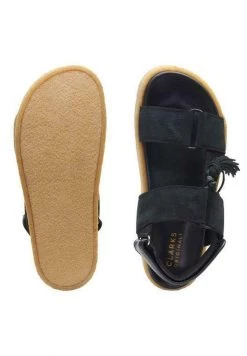 Clarks Originals Crepe Sndl - Sandalias Con Plataforma - Black Combi -Zapato Tienda 4a0be8c846ab4e5a965b46eda619f95f