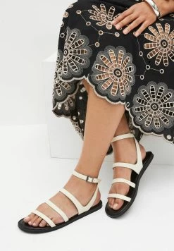 Next Forever Comfort Simple With Ankle Strap St - Sandalias - Bone 13 Next Forever Comfort Simple With Ankle Strap St - Sandalias - Bone -Zapato Tienda 4b414ea1c6dc470fb7cb9b804dfd77b9