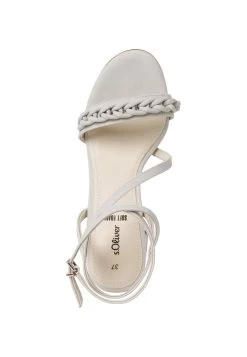 S.Oliver Sandalias De Tacón - Lt Grey -Zapato Tienda 4cdb7594cbfc4e4cb84c3297cf6feadb