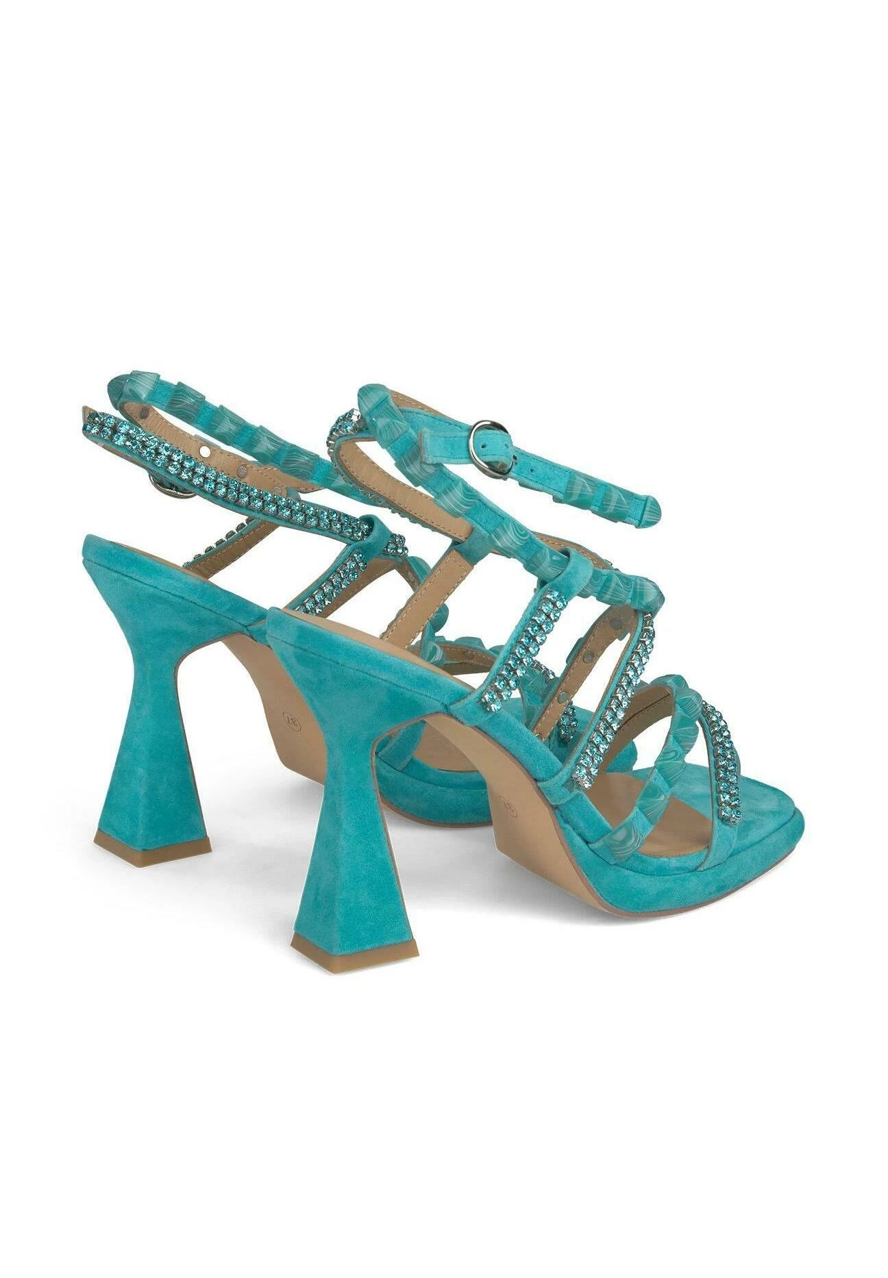 Alma En Pena Dougall - Sandalias De Tacón - Azul 5 Alma En Pena Dougall - Sandalias De Tacón - Azul - Imagen 3