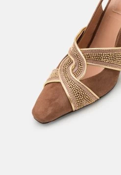 Alberta Ferretti Embroideries - Zapatos Altos - Brown 13 Alberta Ferretti Embroideries - Zapatos Altos - Brown -Zapato Tienda 51cfec4709b44e33a7aaea9c02acd364