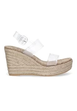 Melide - Sandalias De Cuña - Beige