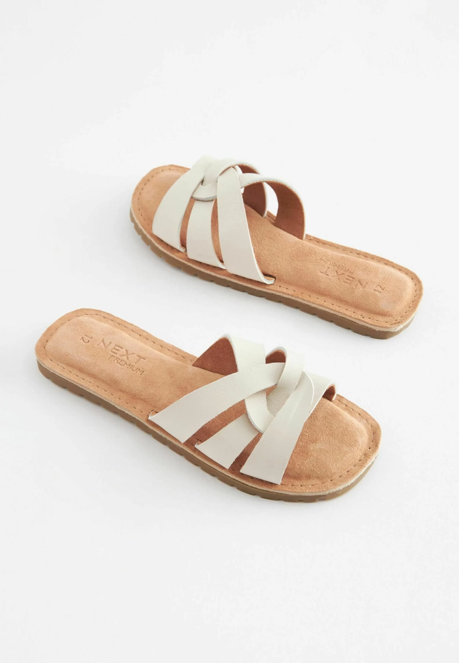 Next Sliders Standard - Sandalias Planas - White 4 Next Sliders Standard - Sandalias Planas - White - Imagen 2