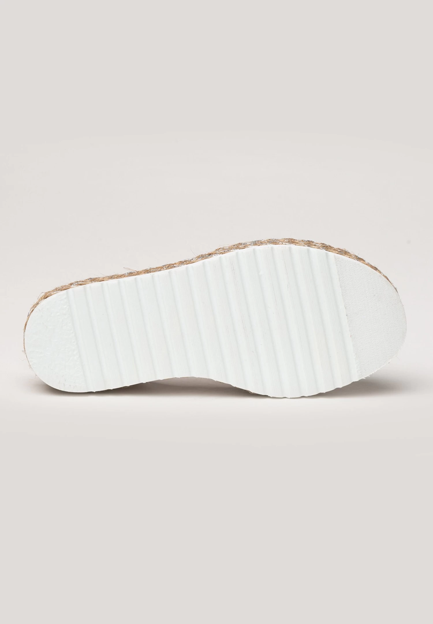 Ibicenca Ante Puntini "Gel-Memory- Sandalias Con Plataforma - Blanco 4 Ibicenca Ante Puntini "Gel-Memory- Sandalias Con Plataforma - Blanco - Imagen 2