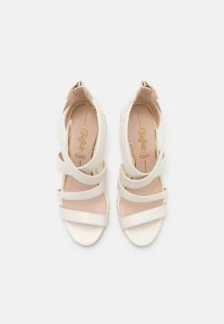 Buffalo Vegan Jean Flow - Sandalias De Tacón - Pearl White -Zapato Tienda 5849e810a77f4e81a450f52e66bb8032