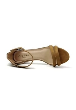 Block Heel Chelsie - Sandalias De Tacón - Camel -Zapato Tienda 58cc2deee5f34d5ab0e142e59994bc9e