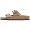 Birkenstock Arizona Soft Footbed Narrow Fit - Sandalias Planas - Taupe -Zapato Tienda 59d941ff8076459db5c9b6ff5ded2b42
