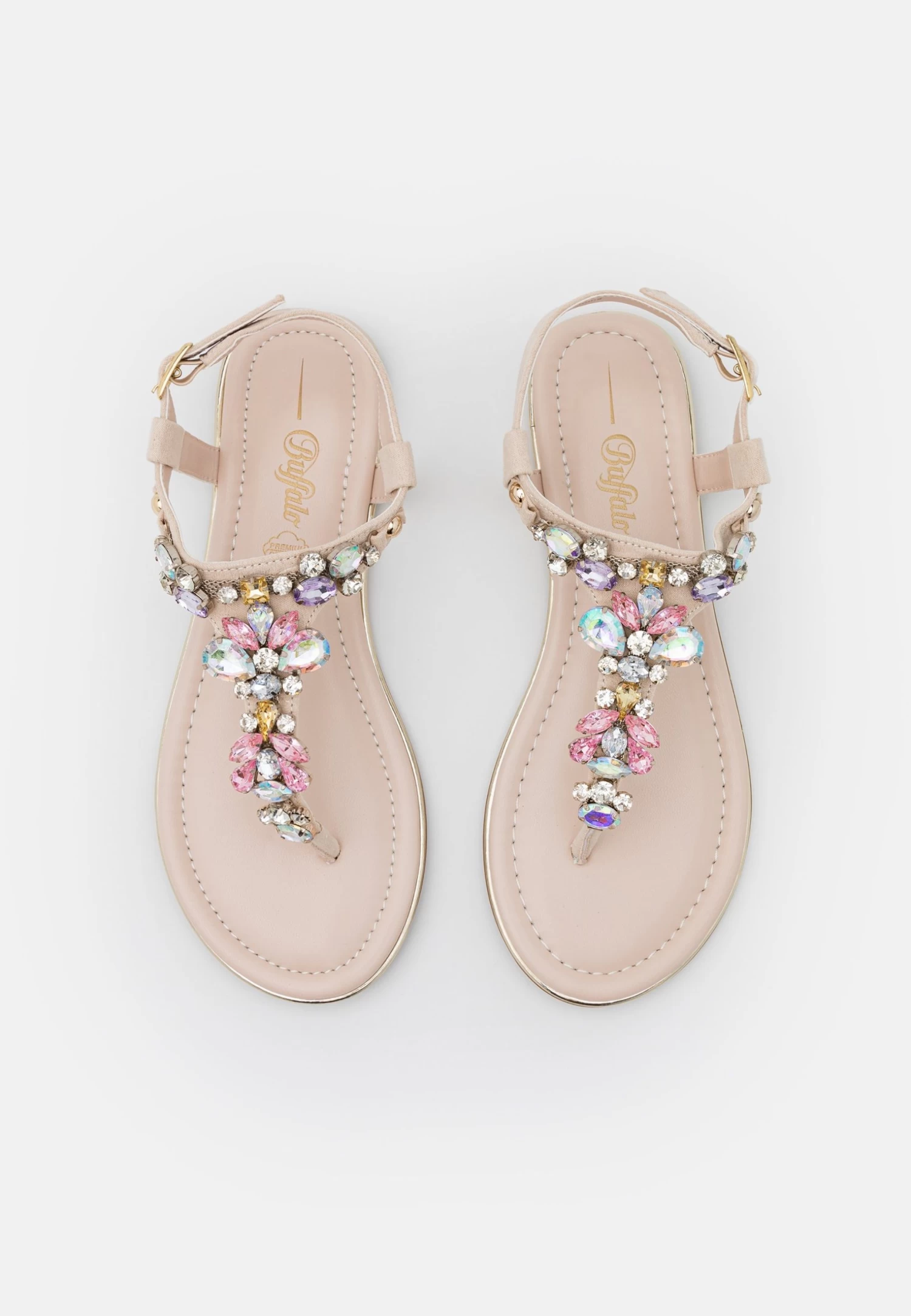 Buffalo Vegan Rhonda - Sandalias De Dedo - Beige 8 Buffalo Vegan Rhonda - Sandalias De Dedo - Beige - Imagen 6