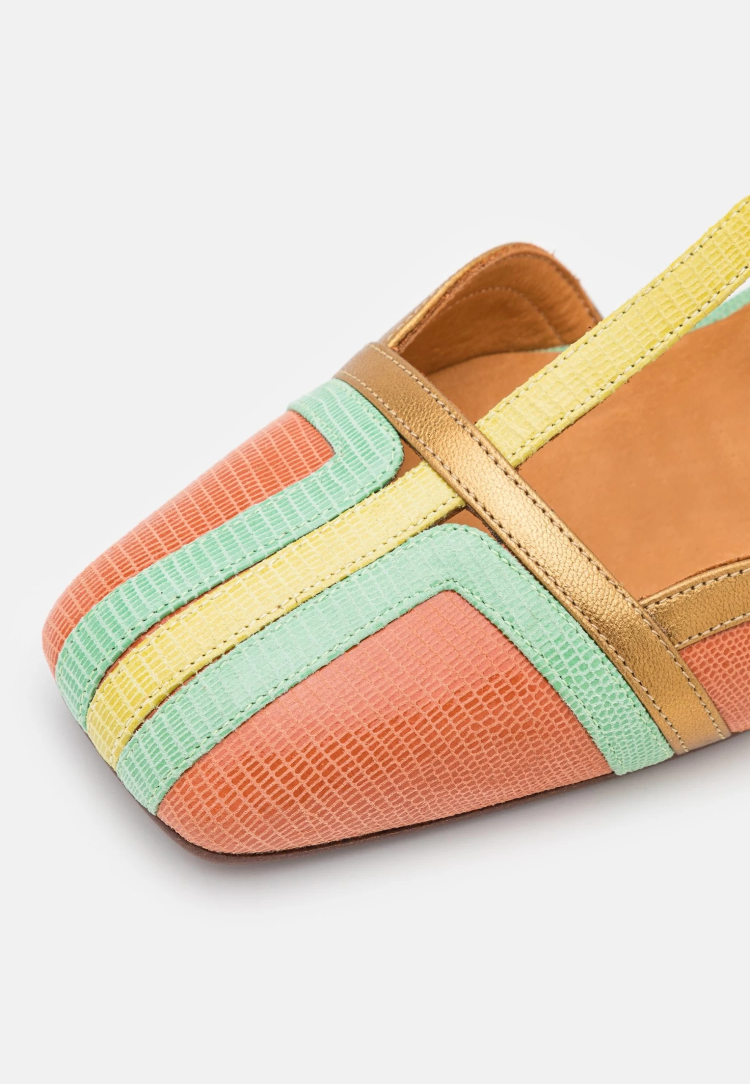 Chie Mihara Vorita - Sandalias - Jeep Salmon/Jeep Lemon/Menta/Dali Bronze 9 Chie Mihara Vorita - Sandalias - Jeep Salmon/Jeep Lemon/Menta/Dali Bronze - Imagen 7